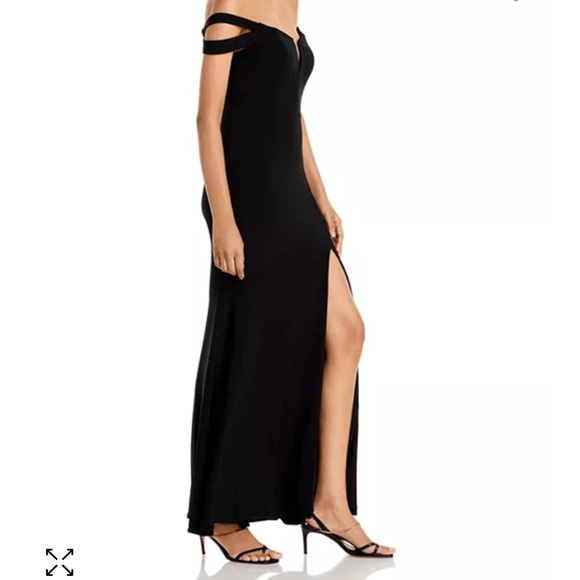 AQUA black dress - Picture 4 of 5